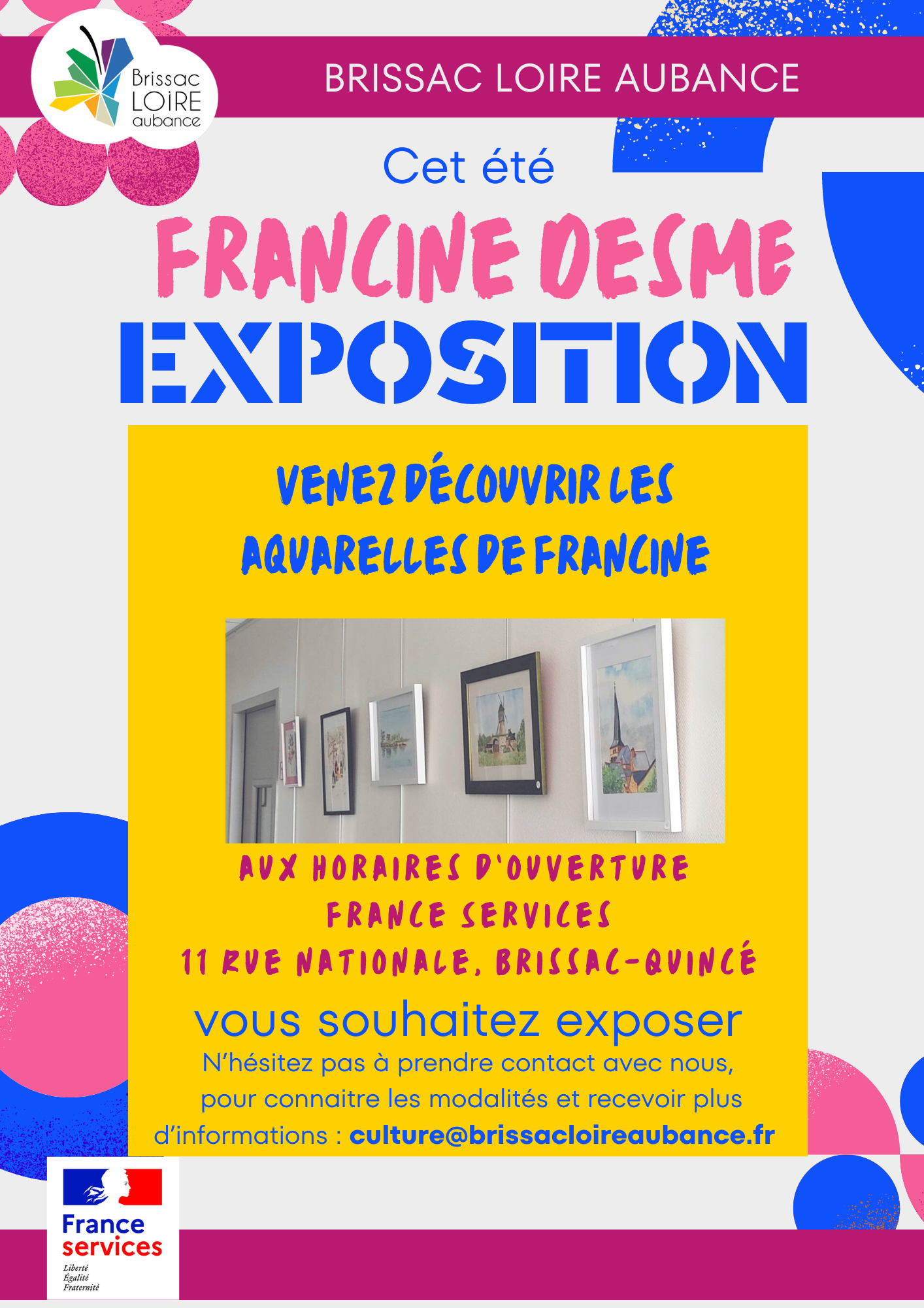 Exposition à FRANCE SERVICES