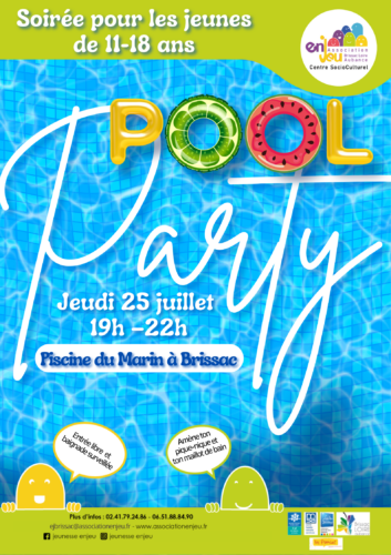 pool party 25 juillet